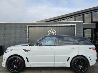land rover range rover sport - lumma clr rs 5.0 v8 supercharged 510 pk