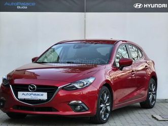 mazda 3 sport 2.0 takumi / skyactive / magyarországi / garanciális / 18 / bőr-alcantara / navigáció