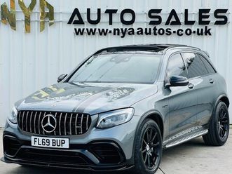 2019 - 4.0 glc63 v8 biturbo amg (premium) spds mct 4matic+ euro 6 (start/stop) 5dr
