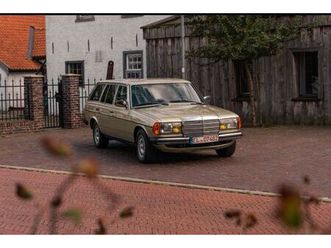 mercedes benz 200 t w123 oldtimer tüv 04/27 5 gang