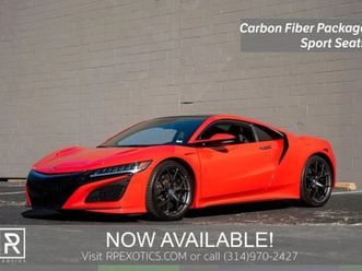 2018 acura nsx coupe 2d