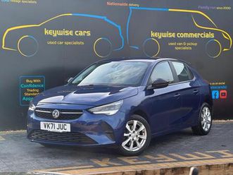 2021 vauxhall corsa 1.2 turbo se 5dr auto hatchback petrol automatic