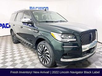 2022 lincoln navigator black label