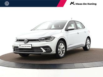 volkswagen polo 1.0 tsi 95pk style · apple/android car play · navigatie · iq.light · p-sensoren · 16'' inch · garantie t/m 22-08-2027 of 100.000km
