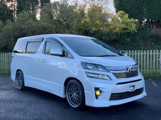 2012 '62' toyota vellfire 3.5 v6 4wd golden eyes 7 seater alphard 4/b