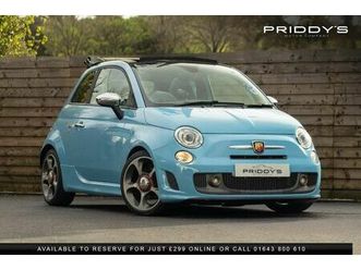 fiat 500c 1.4 t-jet competizione - one owner, baby blue, open-top mischief - wd13
