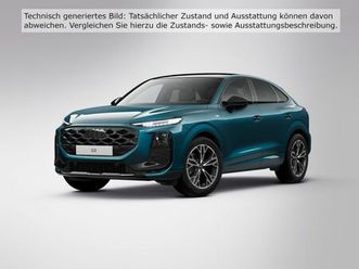 audi q3 sportback 1.5 tfsi s line ahk pano hud sonos