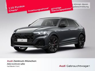 audi q8 tfsi e qu. tiptr. s line pano/acc/luftfed/hud