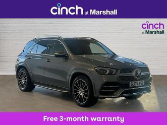 2.9 gle400d amg line (premium) g-tronic 4matic euro 6 (start/stop) 5dr (7 seat)