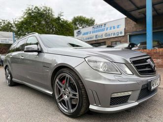 2012 - 5.5 e63 amg v8 bi-t auto 5dr