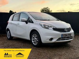 2014 nissan note 1.2 note acenta premium 5dr mpv petrol manual
