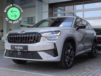 škoda kodiaq 2,0tsi 195kw 7-stup. dsg 4x4 rs