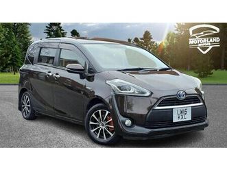 toyota sienta 1.5 petrol hybrid cvt 5dr 7 seats