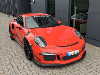 porsche 991 gt3 rs mr manthey approved 04/2028