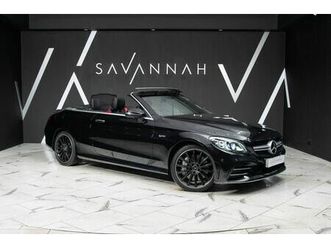 2020 mercedes-benz c-class 3.0 c43 amg (390ps) (premium plus)(start/stop) cabriolet 2d