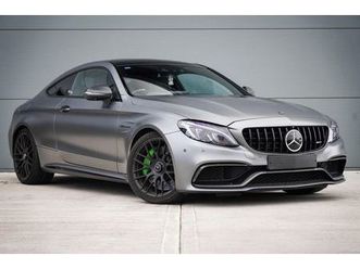 2018 mercedes-benz c-class 4.0 c63 amg s (510ps) (premium)(start/stop) coupe 2d speedshift mct
