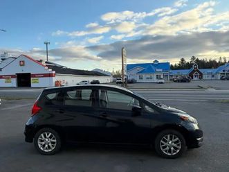 2018 nissan versa note sv cvt