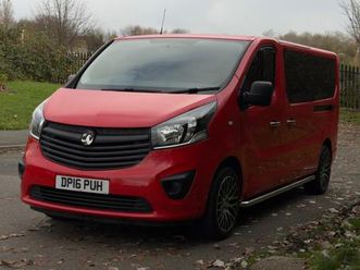 vauxhall vivaro combi cdti s/s 9 str mini bus