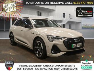 2021 (21) - 55 black edition suv 5dr electric auto quattro 95kwh (408 ps)