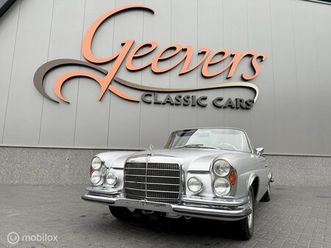 mercedes-benz 280 - 280se 3.5 v8 cabriolet automatic