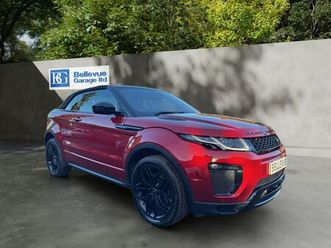 2017 land rover range rover evoque 2.0td4 hse dynamic lux (start/stop) convertible 2d auto