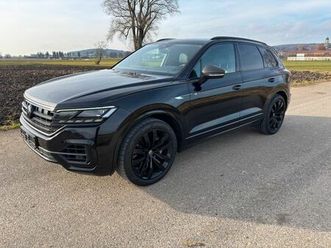 volkswagen touareg r-line 4motion 4.0tdi v8 black-paket