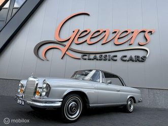 mercedes-benz 250 - 250se handgeschakeld schuifdak coupe