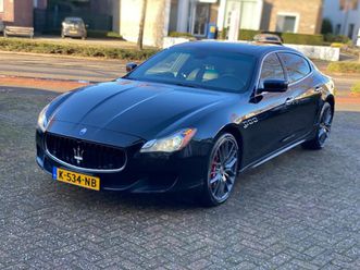maserati quattroporte 3.0 s q4 sublieme staat||schuifdak| carbon|zwart leer|vol!