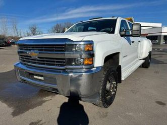 2015 chevrolet silverado 3500hd work truck dually crew cab 4x4!
