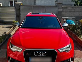 audi rs6 c7 dynamik paket plus/tip-top zuss/voll auss/tausch