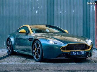 aston martin v8 vantage 4.7 n430 clubsport pack graphique race alloro green- electron yellow