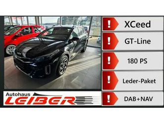 kia xceed 1.6t dct gt line + leder paket