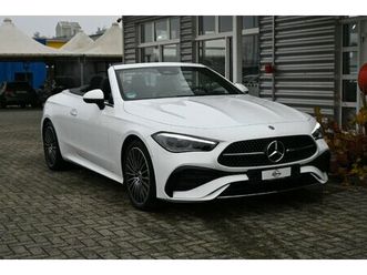 cle 450 amg line cabrio 4matic 9g-tronic 380ps + werksgarant