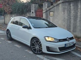volkswagen golf 7 gtd sport &■.■sound - full options - blanc nacré