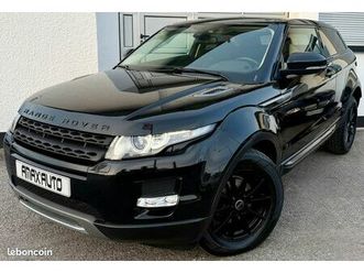 range rover evoque coupé 2.2l 150ch 4wd pure