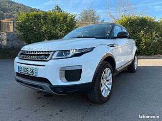 land rover evoque td4 150ch bv6m mark iii se 5p. gps caméra toit noir. 87120 kms
