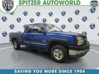 2003 chevrolet silverado 2500 ls h/d extended cab