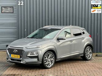 hyundai kona - 1.6 gdi hev premium|automaat|cam|leder|keyless|hu|acc|dealer oh