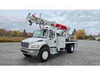 2016 freightliner m2 106 4x4 & terex commander c4047 digger derrick