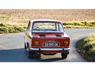 1963 simca 1000 rouge manuel, 4 vitesses conduite à gauch...