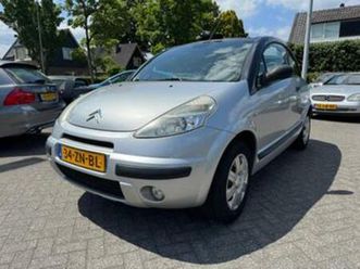 citroen c3 pluriel 1.4i cabriolet 54kw-73pk,apk 6/4/26,elek- — citroën — marktplaats