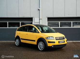 audi a2 - 1.4 pro line colourstorm pano | geel | 2e eign