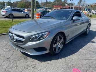 used 2015 mercedes-benz s-class s 550 4matic awd 2dr coupe