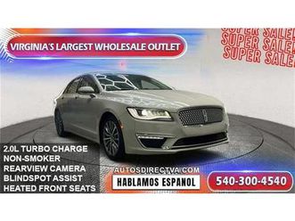 used 2020 lincoln mkz standard