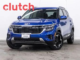 2024 kia seltos ex premium awd w/apple carplay & android auto, h