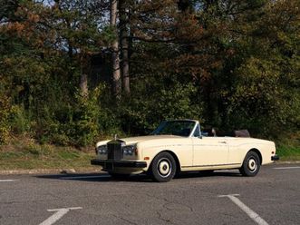 rolls royce corniche 1981 – rolls-royce cabriolet