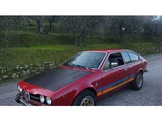 1979 alfa romeo alfetta rouge manuel conduite à gauche in...