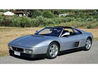 1991 ferrari 348 argent manuel, 5 vitesses conduite à gau...