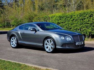 2012 bentley continental 6.0 gt