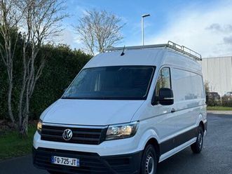 volkswagen crafter fg 35 l3h3 2.0 tdi 140 ch business traction bvm6 blanc candy ,7cv/mise en circulation 11/06/2020